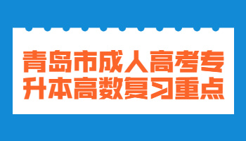 青島市成人高考專升本