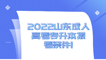 山東成人高考